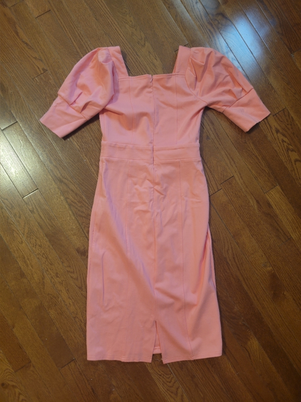 Ivy City Co Coral Midi Button-Front Dress - Picture 5 of 6